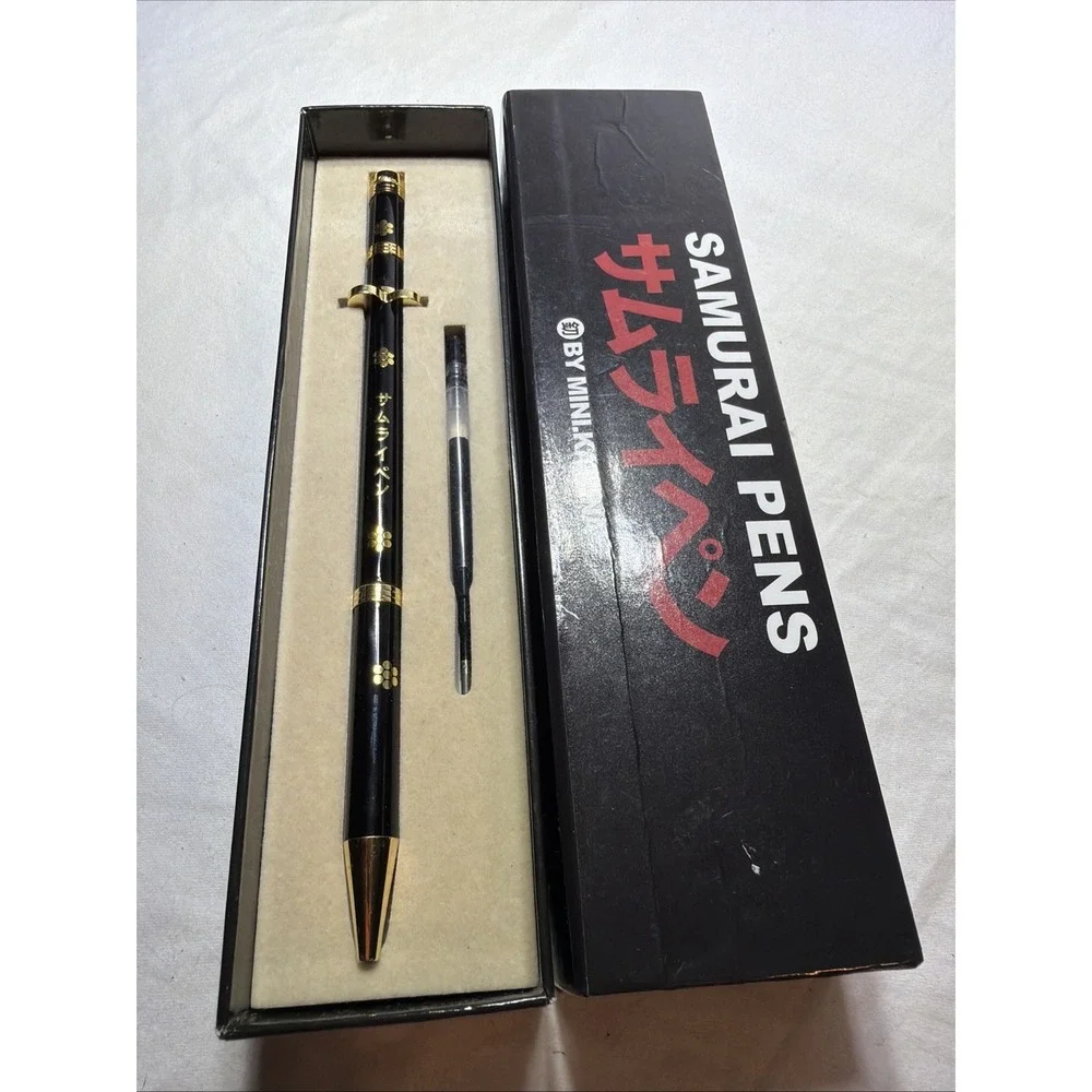 Samurai Pen Black Ink By: Mini Katana